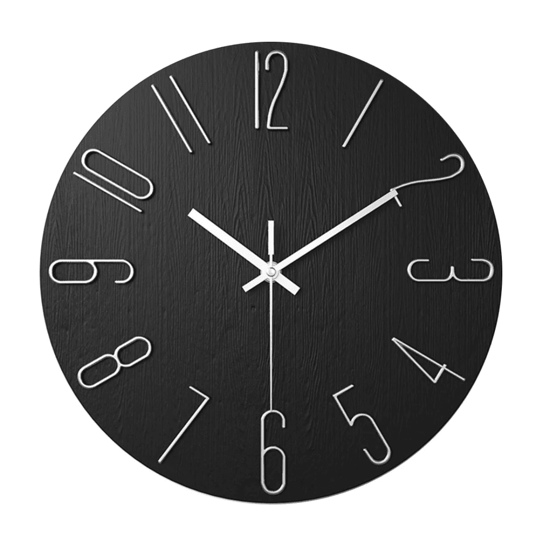 Temaro - Modern Minimalist Wall Clock with Silent Movement for Elegant Spaces 3