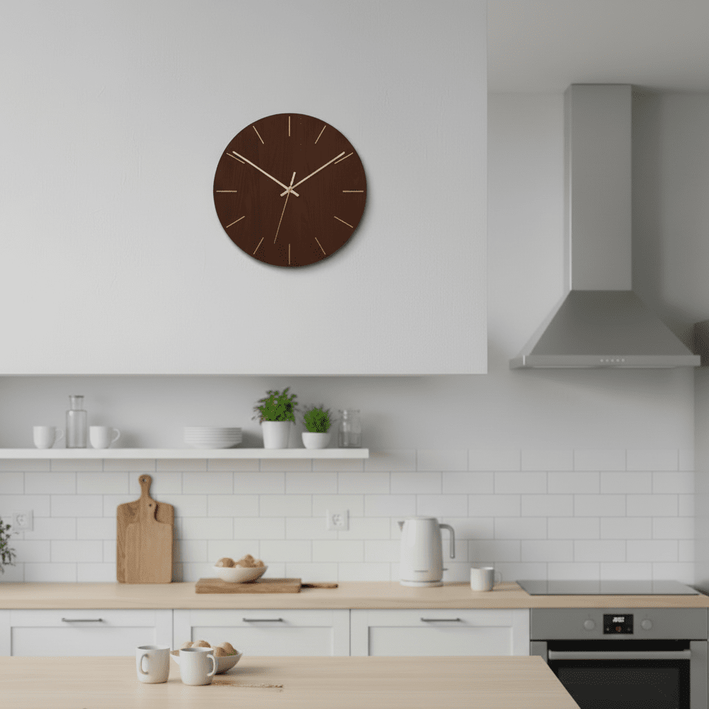 Temaro - Modern Minimalist Wall Clock with Silent Movement for Elegant Spaces 2