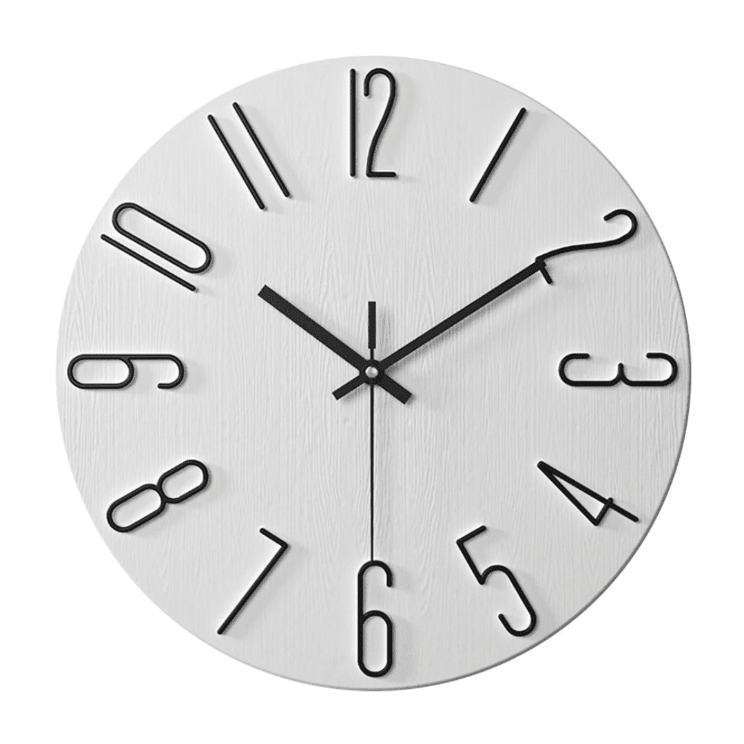 Temaro - Modern Minimalist Wall Clock with Silent Movement for Elegant Spaces 4