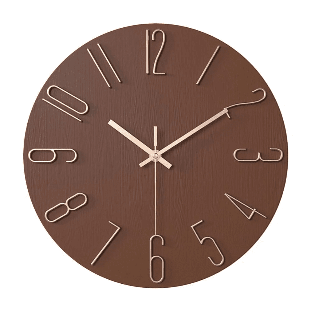 Temaro - Modern Minimalist Wall Clock with Silent Movement for Elegant Spaces 6