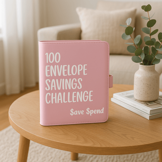 CASHSAVVY – 100 Enveloppen Uitdaging Budgetmap voor Gezinsbesparingen