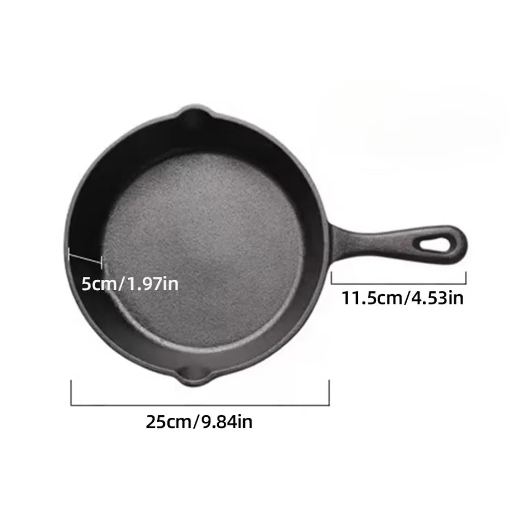 IRONPRO – Premium Cast Iron Skillet for Indoor & Outdoor Cooking 5