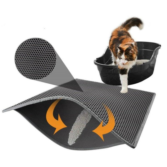  Catgrainguard - non -slip mat against cat litter with waterproof underside-1