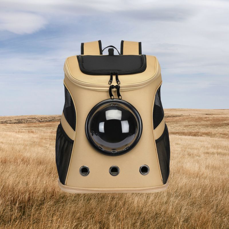  CATTREKKER - foldable cat triple bags with panoramic windows for stress -free travel-1