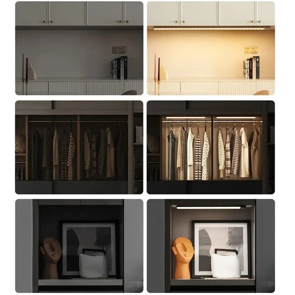 Rechargeable LED Cabinet Light with Motion Sensor & Adjustable Brightness 2