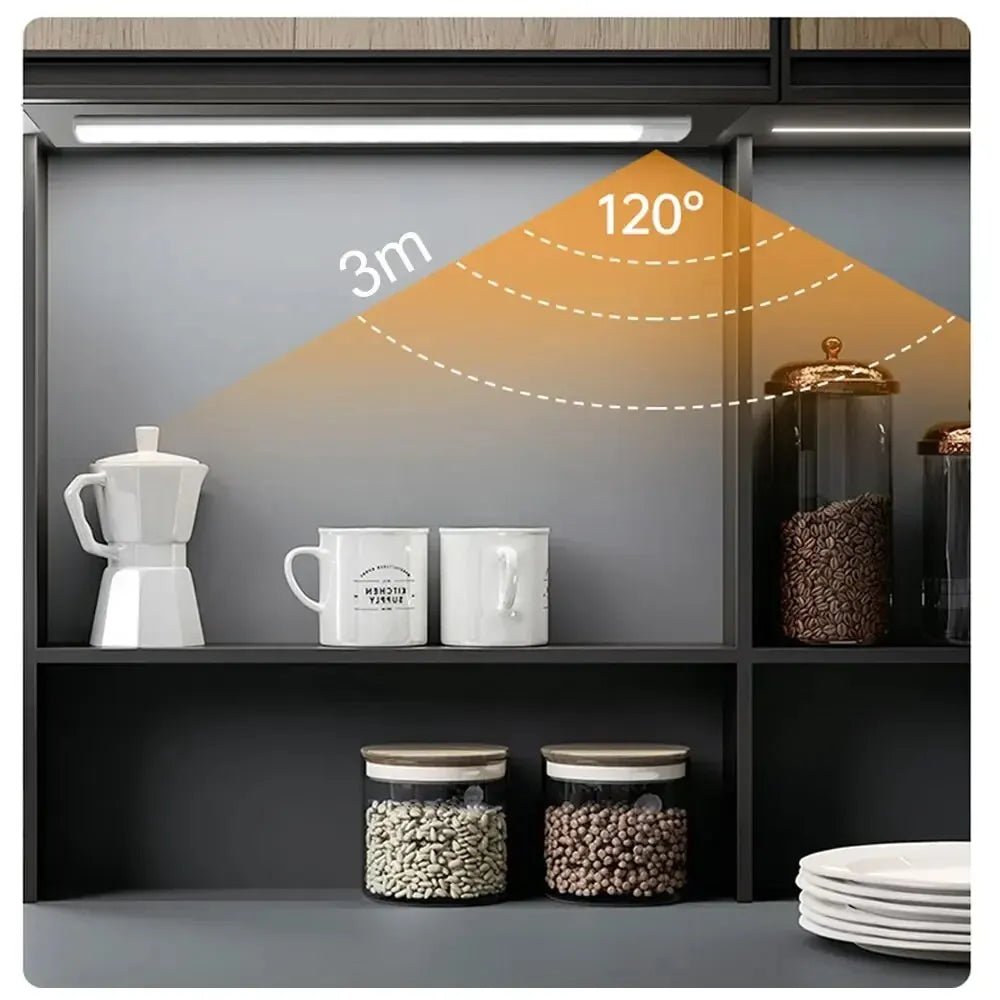 Rechargeable LED Cabinet Light with Motion Sensor & Adjustable Brightness 1