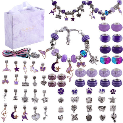 CHARMELLA – Sparkly Girls Charm Bracelet Making Kit for Creative Fun