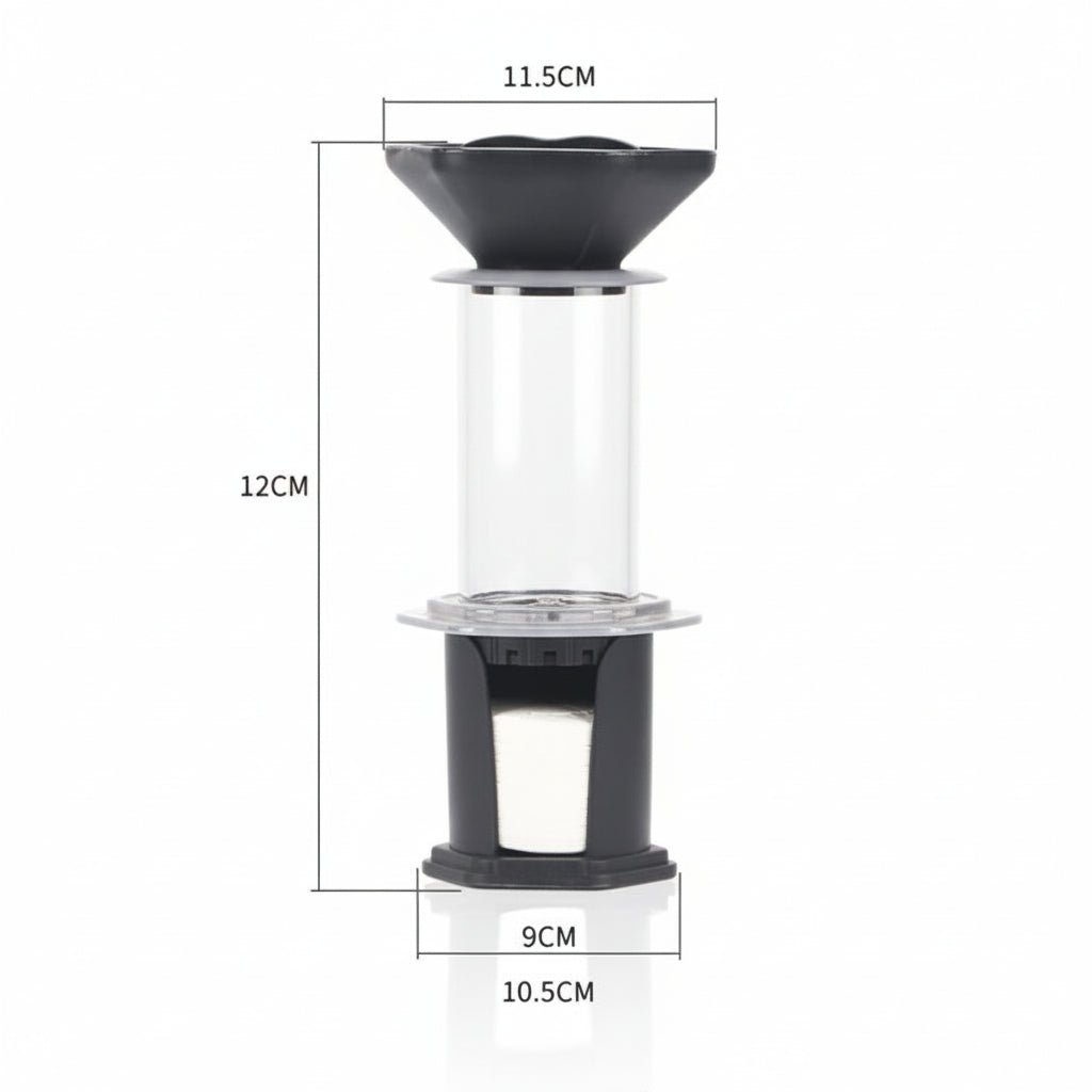 PRESSPRO – Portable French Press Coffee Maker with Durable Reusable Filter 4