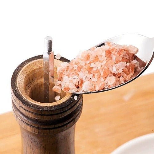 SPICECRAFT – Elegant Wooden Pepper and Salt Grinder with Adjustable Coarseness 4