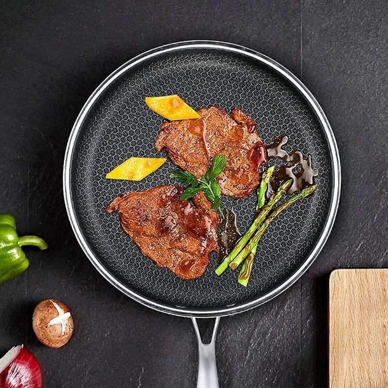 Chefcraft Pan - stainless steel non -stick frying pan for effortless cooking 2
