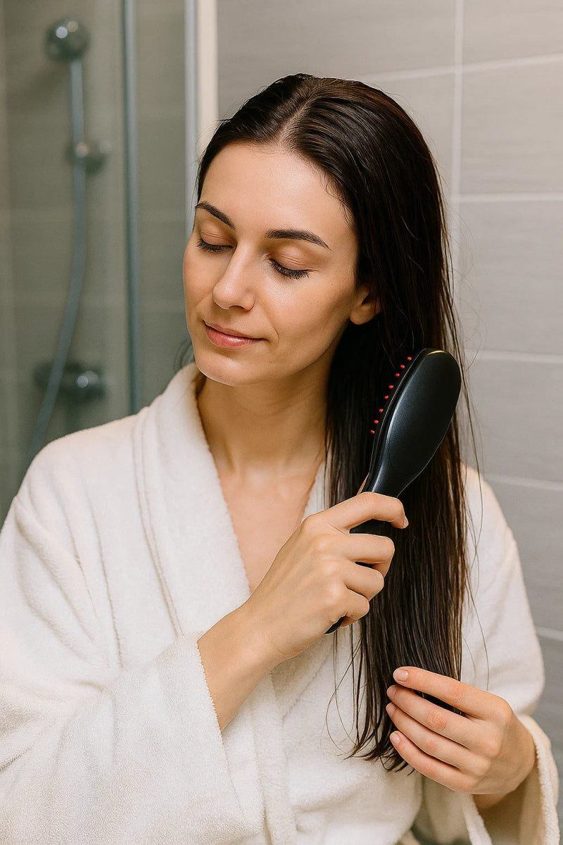 CHICBLEND – Pettine Multifunzionale 5-in-1 per la Salute del Cuoio Capelluto e dei Capelli