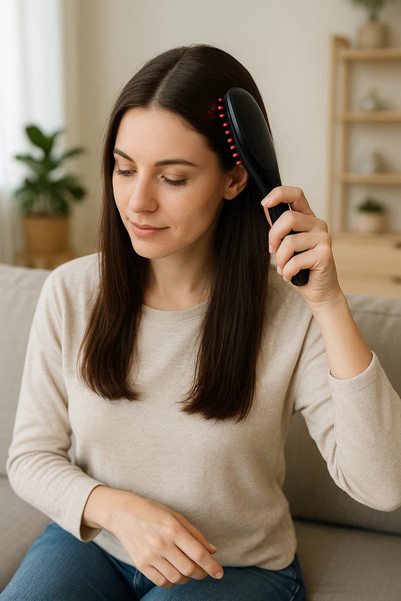 CHICBLEND – Pettine Multifunzionale 5-in-1 per la Salute del Cuoio Capelluto e dei Capelli