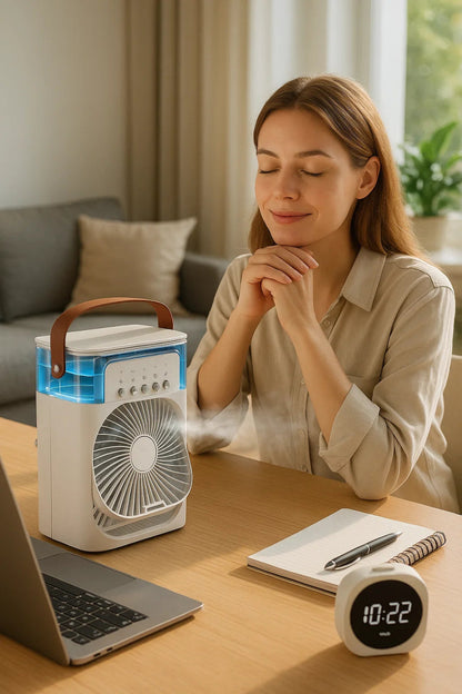 ChillCube Compact – Desktop verdampingsmini-koeler voor persoonlijke verkoeling