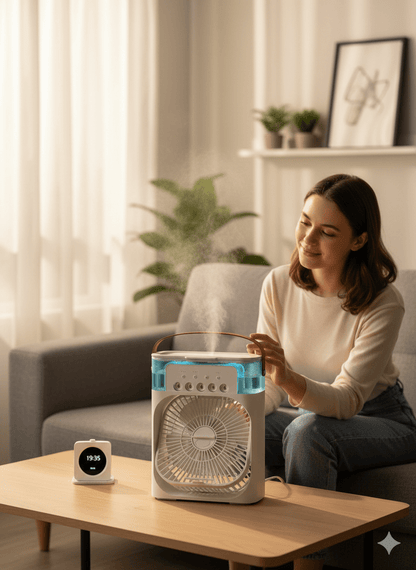 ChillCube Compact – Desktop verdampingsmini-koeler voor persoonlijke verkoeling
