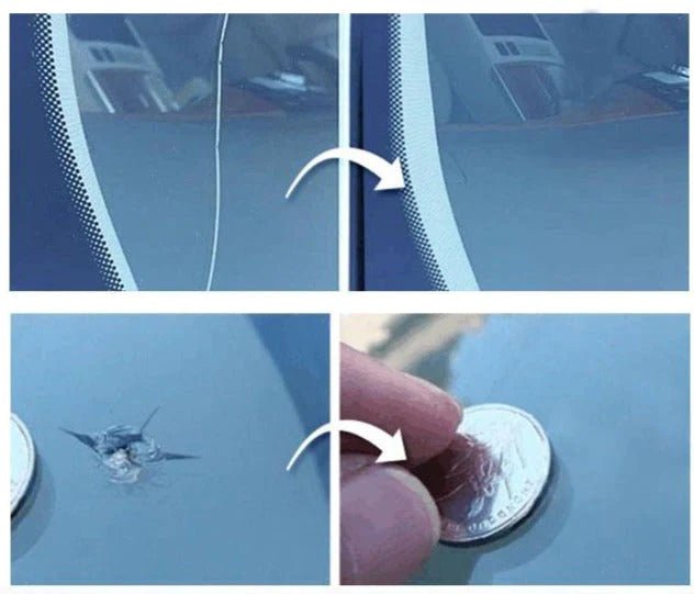 AutoFix - Easy-to-Use Cracked Glass Repair Kit for Windshields & Mirrors 3