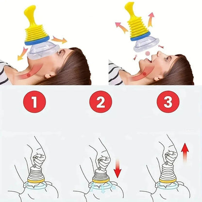 AeroGuard Verstikkingsreddingsapparaat | Nood anti-verstikkingsset voor volwassenen en kinderen Betrouwbaar, compact en gebruiksvriendelijk veiligheidsinstrument voor kritieke verstikkingsgevallen.