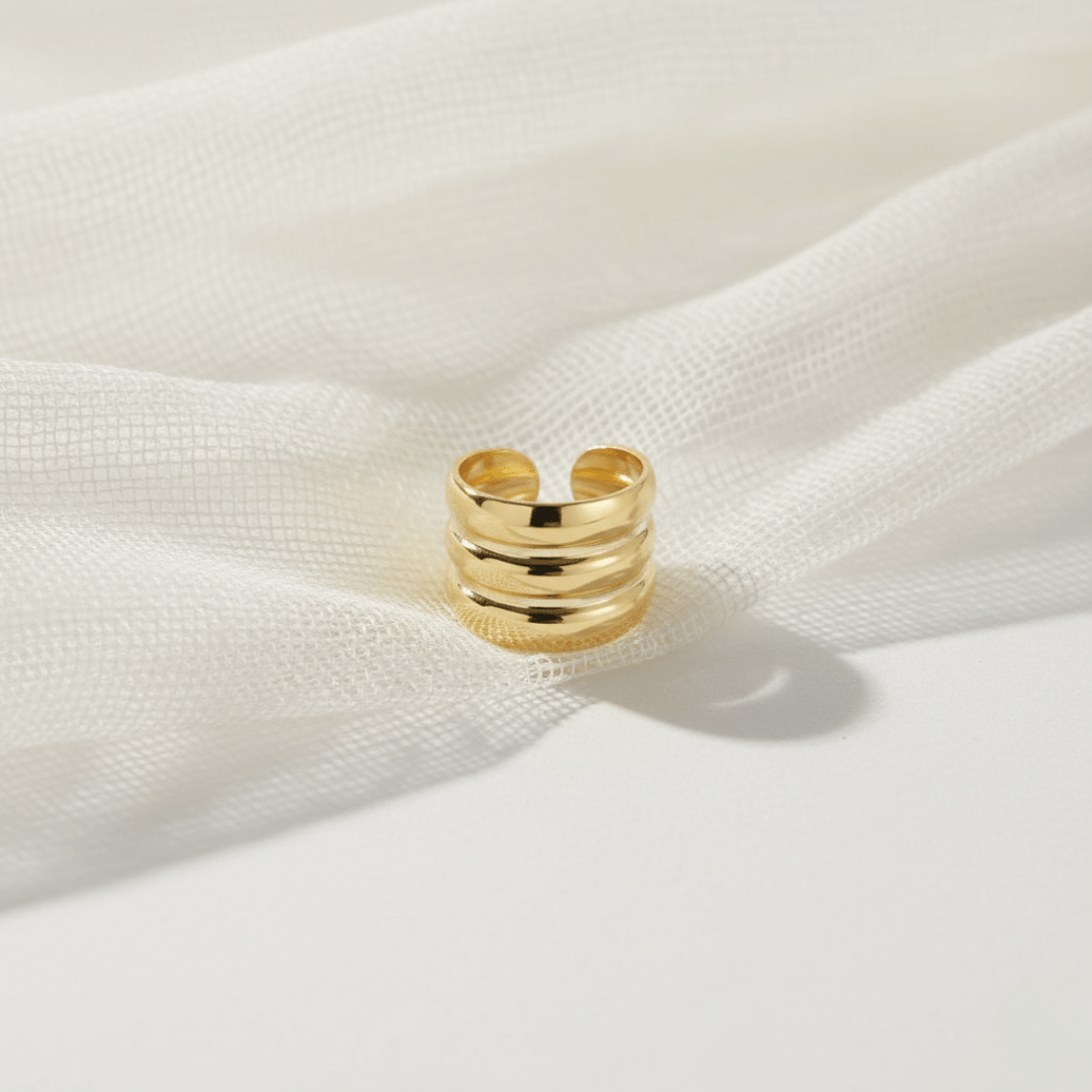 Golden Coastal Tier Ring – SUNNEREY