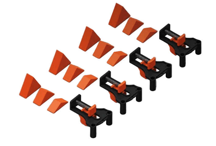 Adjustable Corner Clamp Set for 60/90/120 Degree Angles – One-Handed Operation for Woodworking Projects-4