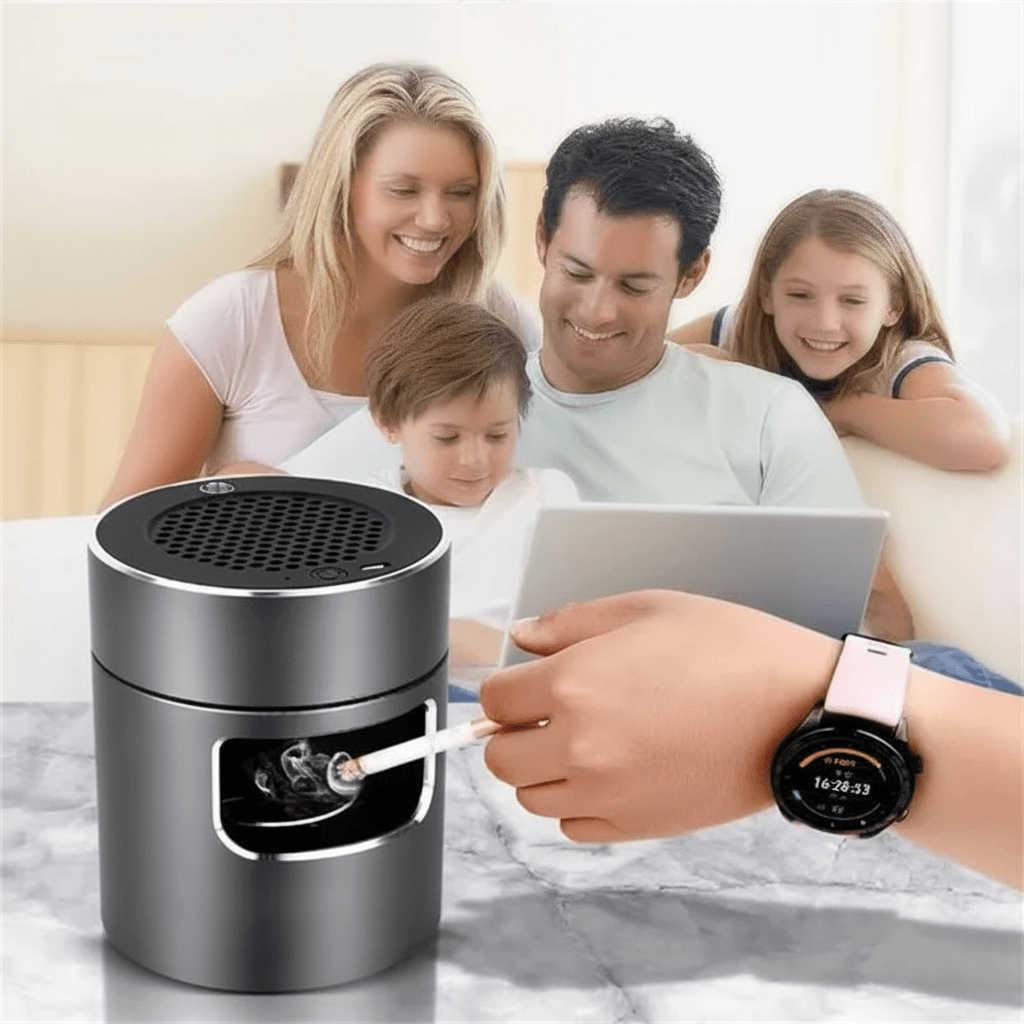 CLARASH – Smart USB Smokeless Ashtray with Advanced Air Filter