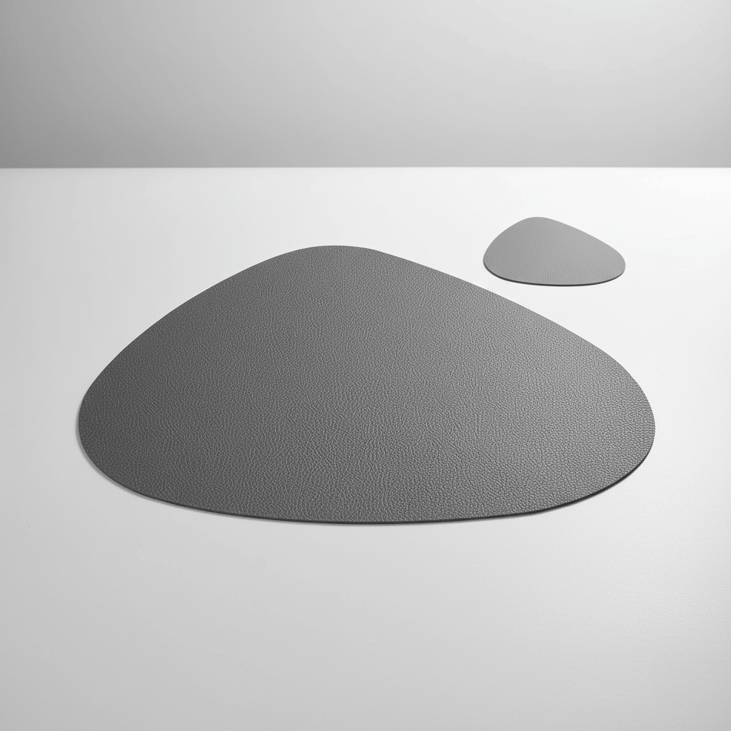 Claro – Conjunto Elegante de Bases de Mesa e Porta-copos Resistentes ao Calor em Várias Cores