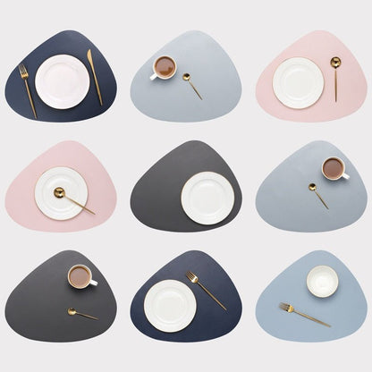 Claro - Elegant Heat Resistant Placemat and Coaster Set in Multiple Colors 3