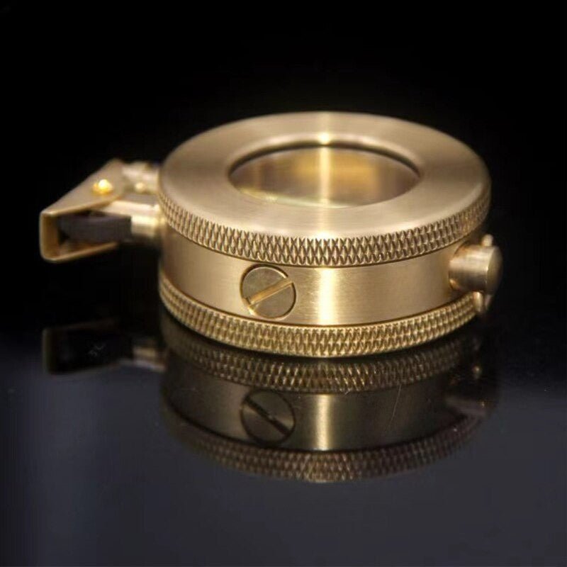 CLASSIC TIME – Accendino a cherosene in metallo retrò con design vintage