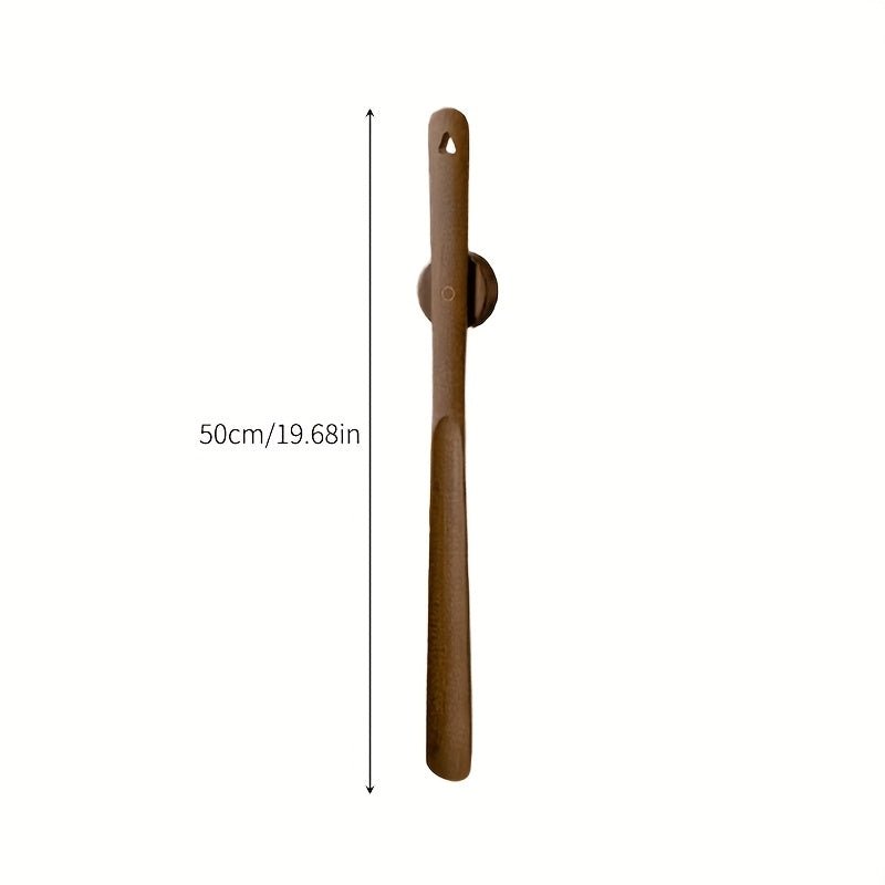 CLASSIHORN – Long Handle Wooden Shoehorn for Effortless Shoe Wearing