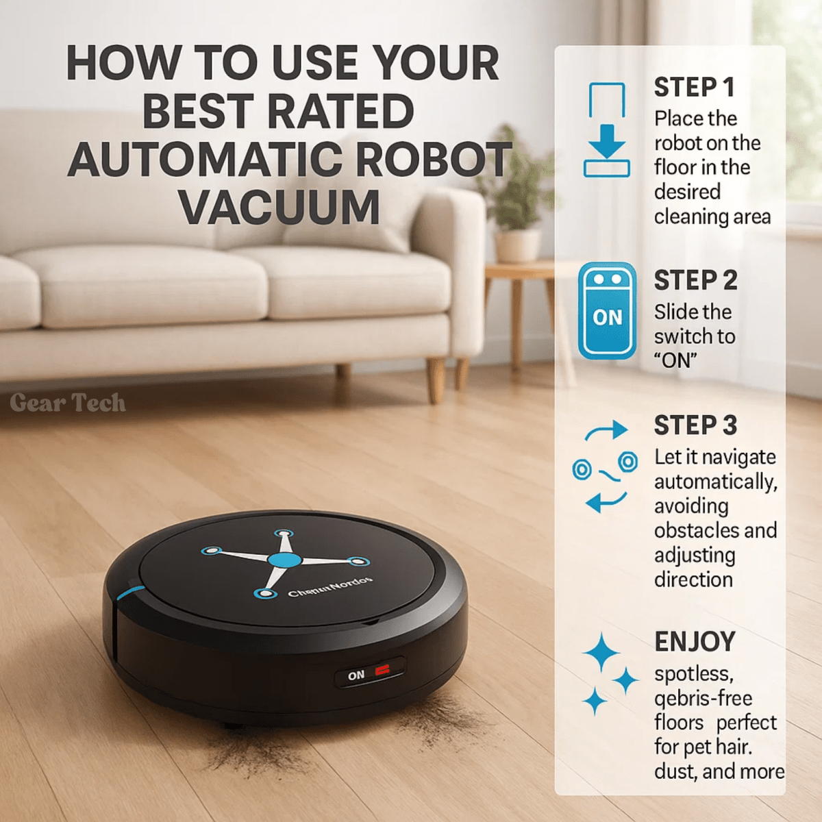 Cleanbot - automatic robot vacuum cleaner with intelligent navigation & wiping function 6