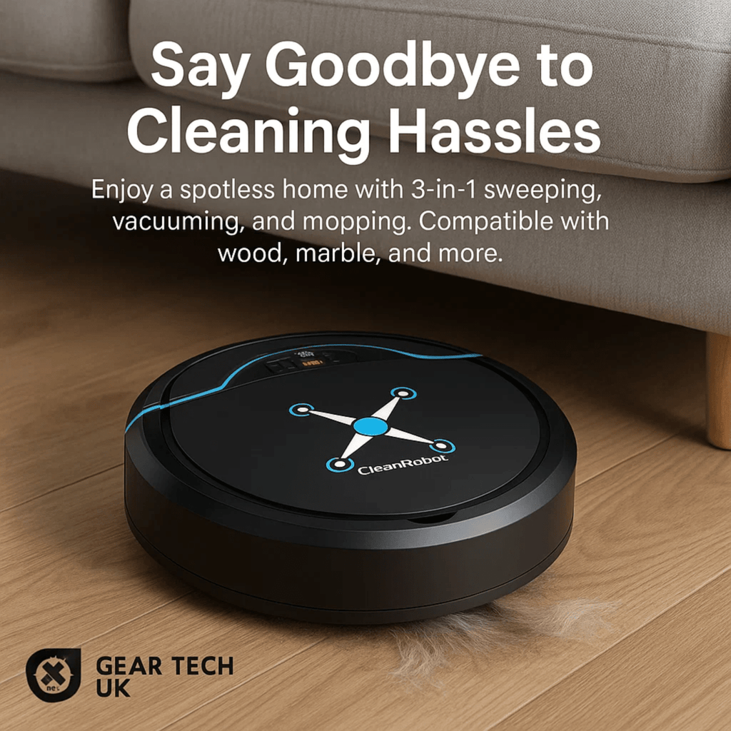 Cleanbot - automatic robot vacuum cleaner with intelligent navigation & wiping function 3