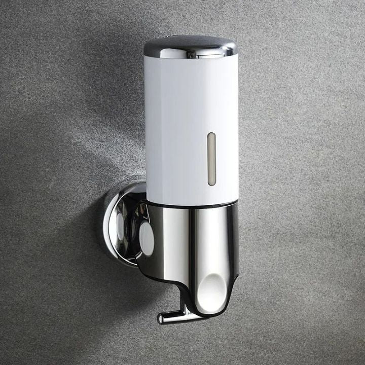 Premium Wall-Mounted Soap Dispenser - Elegant Stainless Steel Design for Space-Saving 21