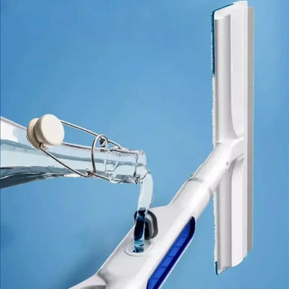 CleanView 3-in-1 Window Wiper – Integrated Spray, Microfiber Cleaning, and Streak-Free Shine