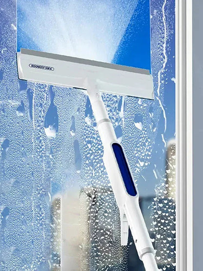 CleanView 3-in-1 Window Wiper – Integrated Spray, Microfiber Cleaning, and Streak-Free Shine