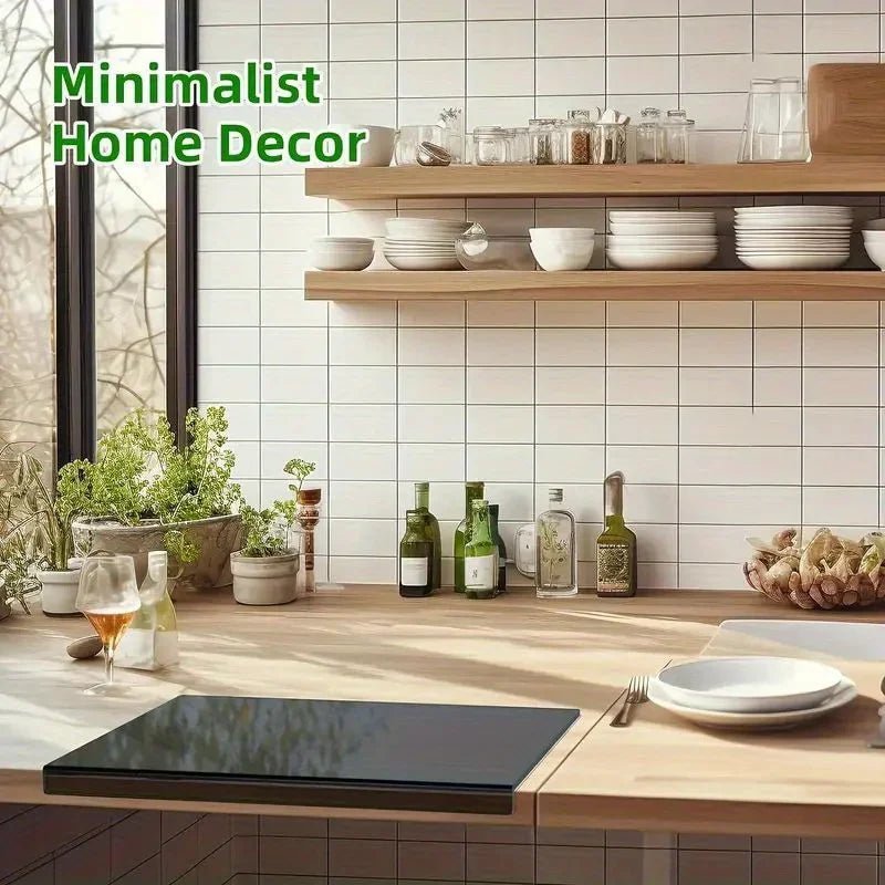 CLEARSLICE – Premium Acrylic Cutting Board with Lip