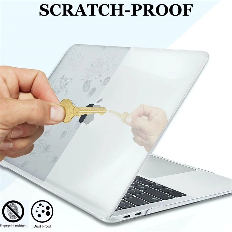 CLEARCASE – Crystal Clear Laptop Case for MacBook Air & Pro, Durable Hard Protection 2