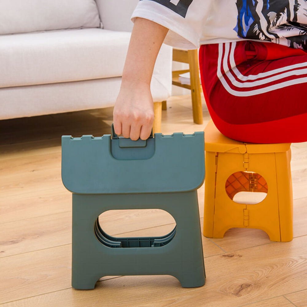 Stowella Portable Folding Step Stool with Handle for Easy Height Access 6
