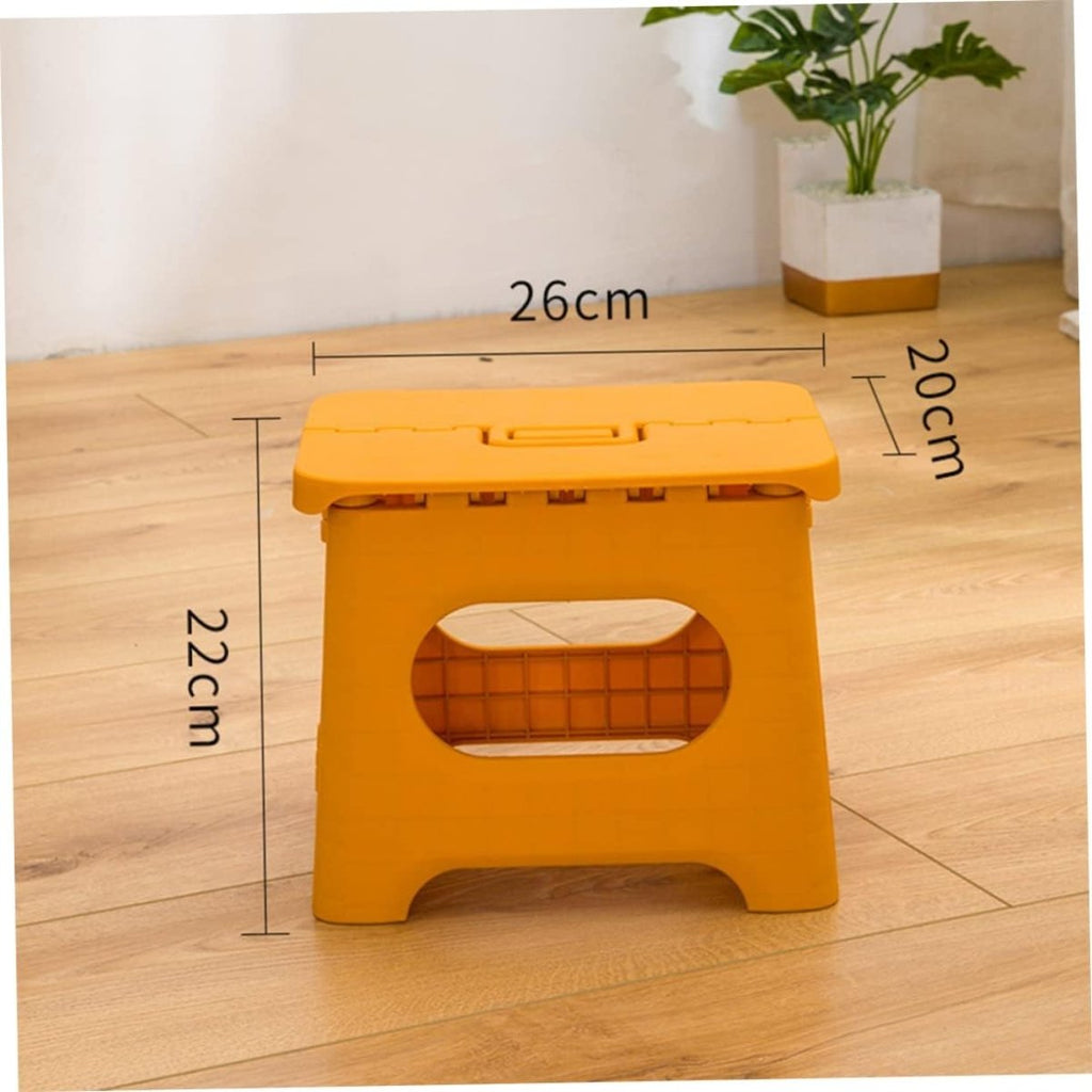 Stowella Portable Folding Step Stool with Handle for Easy Height Access 12