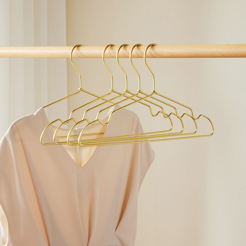 SlimLine - 12-Piece Aluminum Clothes Hangers with Anti-Slip Grooves 3