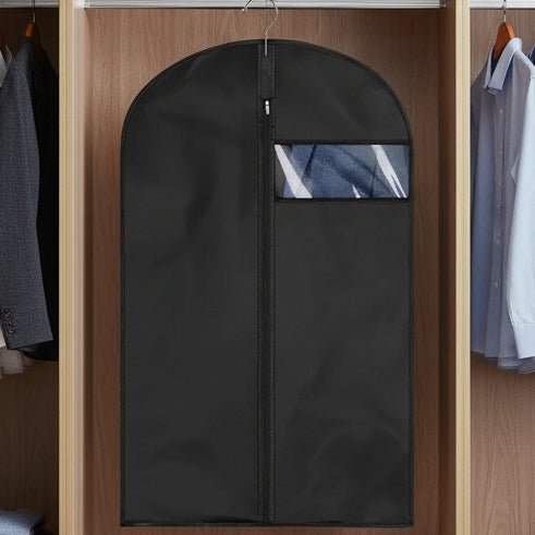 CLOTHARIA – Breathable Garment Cover Set 5-Pack with Clear Window Storage Sleeves