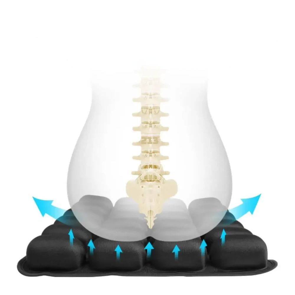 Cloudseat Pro - inflatable seat cushion for comfort while traveling & in the office 2