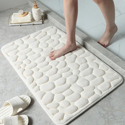 CloudStep Bath Mat-Ultraich bathing mat with fast water intake & anti-slip coating 0