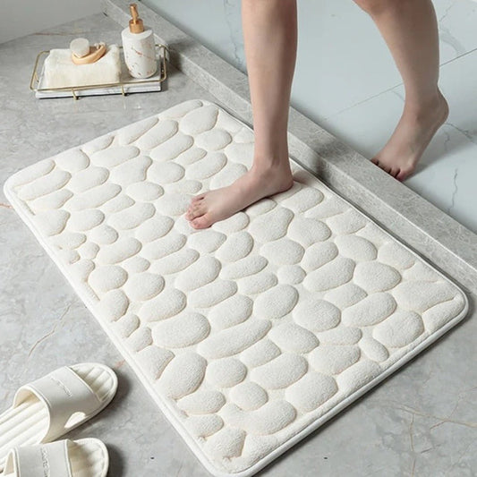 CloudStep Bath Mat-Ultraich bathing mat with fast water intake & anti-slip coating 0
