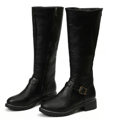 Emma - Black Women's Boots with Non-Slip Grip and Comfort Gel Sole 4