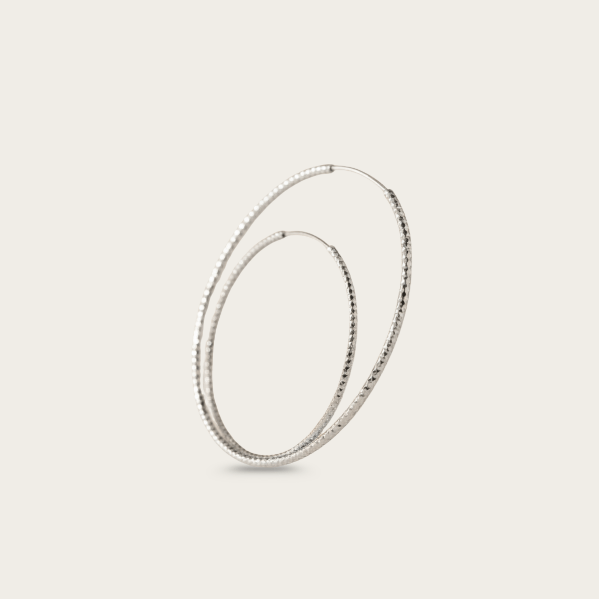 Coastal Rhythm Gold Silver Hoop Earrings
