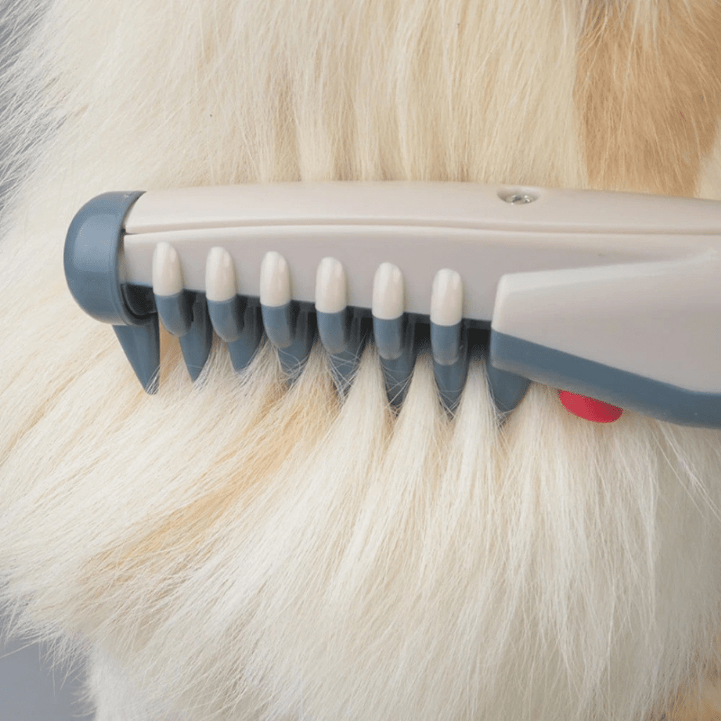 CuddleSoft - Gentle Animal Fur Trimmer for All Coat Types, Safe & Effective Grooming 4