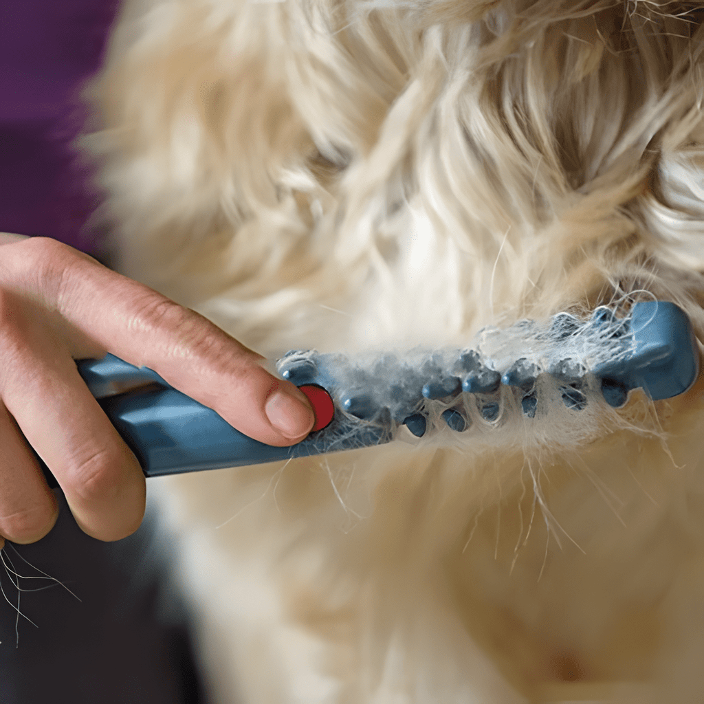 CuddleSoft - Gentle Animal Fur Trimmer for All Coat Types, Safe & Effective Grooming 2