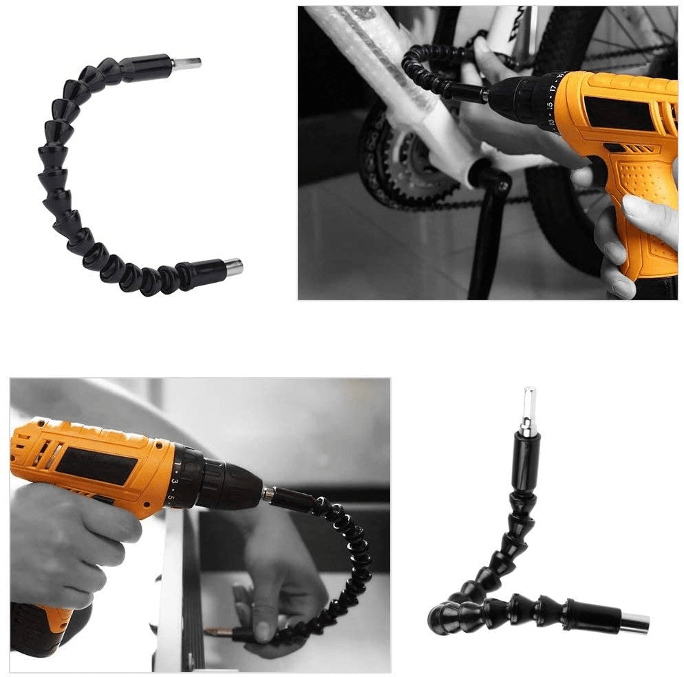 Flexible Cobra Drill Extension for Tight Spaces – Versatile Tool for Drilling and Screw Driving-4