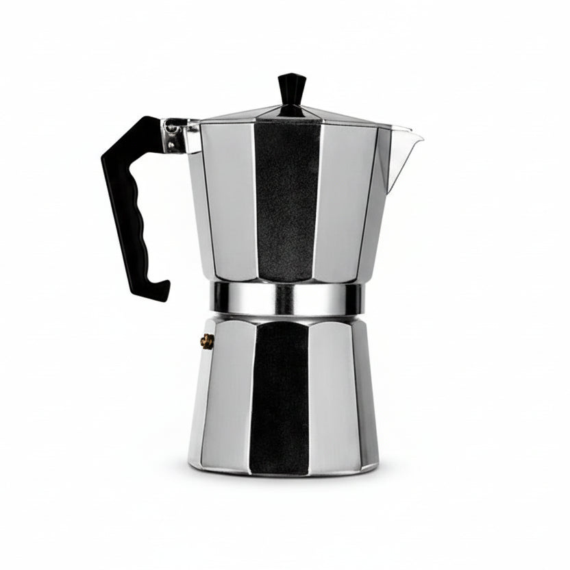 BREWELLO – Portable Italian Aluminum Coffee Maker for Rich Espresso 4