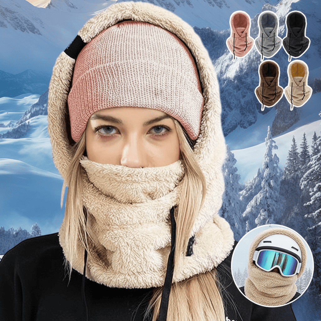 COLDCRAFT – All-Weather 3-in-1 Hat for Harsh Winter Days