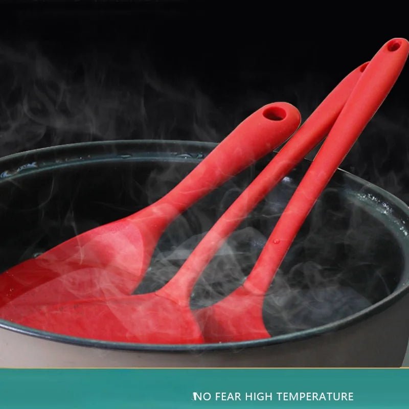 COLORFLAME UTENSILS – 10-piece non-stick silicone kitchen tool set 4