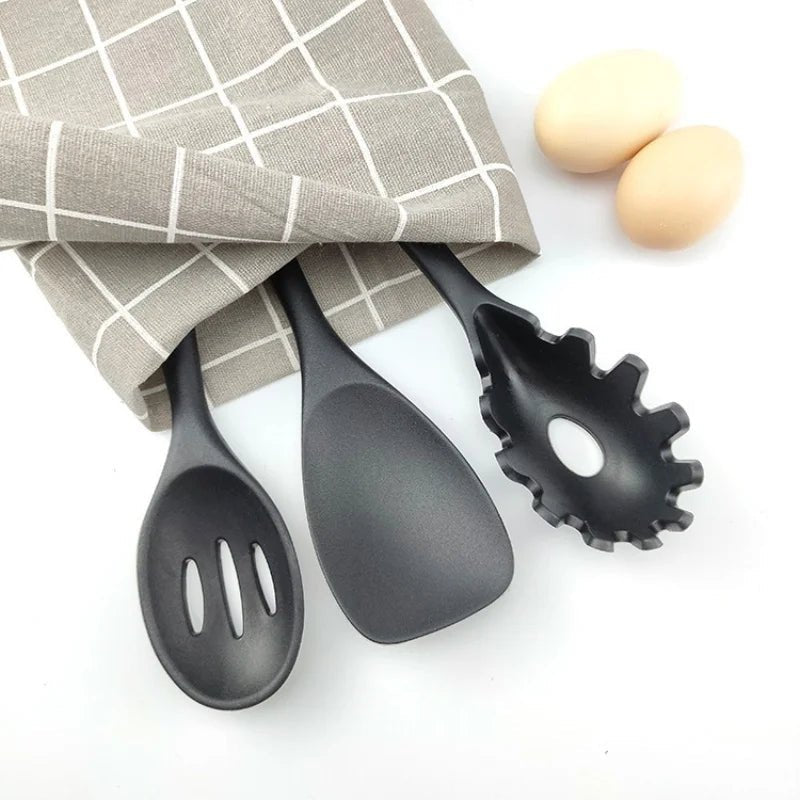 COLORFLAME UTENSILS – 10-piece non-stick silicone kitchen tool set 5